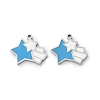 304 Stainless Steel Enamel Charms STAS-M102-20P-01-1