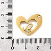 201 Stainless Steel Pendants STAS-A116-01G-05-3