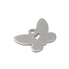 Non-Tarnish 201 Stainless Steel Charms STAS-C108-62P-2