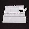 Plastic Watercolor Palette Box AJEW-WH0283-02-1