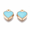 Alloy Enamel Charms ENAM-S121-164-RS-3