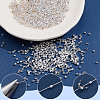 2000Pcs Brass Crimp Beads KK-SP0002-62S-5