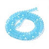 Transparent Glass Beads Strands EGLA-A044-T4mm-MB08-3