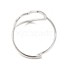 201 Stainless Steel Open Cuff Ring RJEW-E063-47P-3