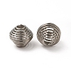 Tarnish Resistant 304 Stainless Steel Spring Beads X-STAS-E040-1-1