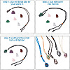 Fashewelry DIY Pendant Necklaces Making Kits DIY-FW0001-05-11