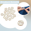 1 Set 1-Hole Wood Buttons BUTT-CY0001-16C-5