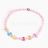 Acrylic Beads Kids Jewelry Sets SJEW-JS00988-01-5