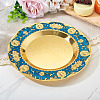 1Pc Iron Flat Round Display Panel for Fragrance Activity AJEW-MB0001-13A-4