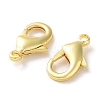 Rack Plating Brass Lobster Claw Clasps KK-F090-27G-02-2