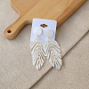 Acrylic Dangle Stud Earrings WG85C5B-01-1