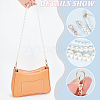 WADORN 3Pcs 3 Style Resin Imitation Pearl Purse Straps FIND-WR0009-56-3