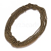 Brass Twisted Chains X-CHC-S109-AB-NF-3