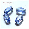 Imitation Austrian Crystal Beads SWAR-F055-8x4mm-14-1