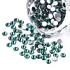 Glass Flat Back Rhinestone Cabochons RGLA-S002-20SS-20-1