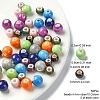 50Pcs 10 Colors Handmade Porcelain Beads PORC-YW0001-11-2