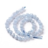 Natural Aquamarine Beads Strands G-P488-03B-3