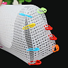 DIY Rectangle-shaped Plastic Mesh Canvas Sheet PURS-PW0001-603C-3