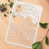2Pcs 2 Styles PET Hollow Out Drawing Painting Stencils Sets DIY-WH0383-0096-3