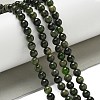 Natural Green Diopside Beads Strands G-K382-B01-01-2