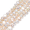 Natural Cultured Freshwater Pearl Beads Strands PEAR-N014-03A-2