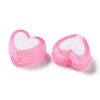 Heart Acrylic Beads TACR-S117-04G-2