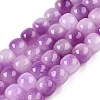 Dyed Natural White Jade Beads Strands G-T138-D03-4