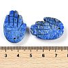 Natural Lapis Lazuli Pendants G-K359-03H-3