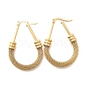 201 Stainless Steel Hoop Earrings EJEW-Q026-15G-A-3