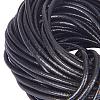 Round Leather Necklace Cords for Bracelet Neckacle Beading Jewelry Making X-WL-A002-18-2