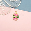 Alloy Enamel Pendant EAER-PW0001-001D-1