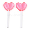 Resin Cabochons LS-RESI-WH0025-14G-1