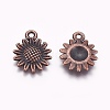 Tibetan Style Alloy Pendants A-PALLOY-WH0066-12R-2