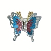 Butterfly Plastic Claw Hair Clips PW-WG58C45-04-1