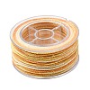 30M Segment Dyed Cotton & Metallic String Threads OCOR-F018-01D-1