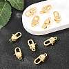 SHEGRACE Brass Lobster Claw Clasps XGR0014G-50G-3
