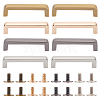 WADORN 8 Sets 4 Colors Alloy Luggage Handle Pulls DIY-WR0002-18-1