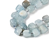 Natural Aquamarine Beads Strands G-A254-A01-02-4