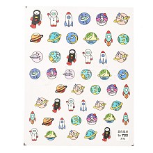 Planet Theme Cartoon Nail Art Decoration Sticker MRMJ-O001-07B