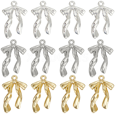 30Pcs 3 Colors Rack Plating Alloy Pendants FIND-SP0002-49B-1