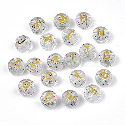 Transparent Acrylic Beads TACR-N010-001-1