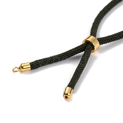 Nylon Cords Necklace Making AJEW-P116-03G-38-1