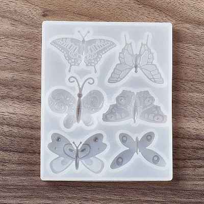 DIY Butterfly Ornament Silicone Molds X-DIY-E055-20-1