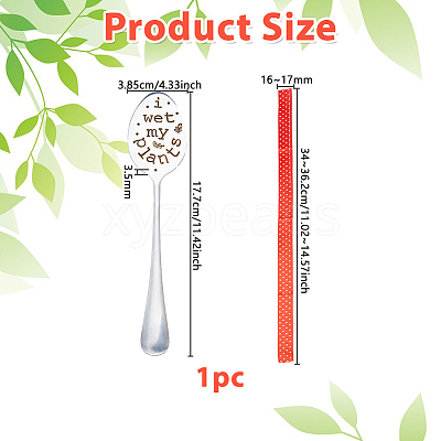Iron Plant Labels Spoons DIY-WH0060-78A-1