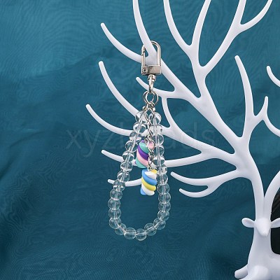 Handmade Polymer Clay Charms X-CLAY-T016-83-1
