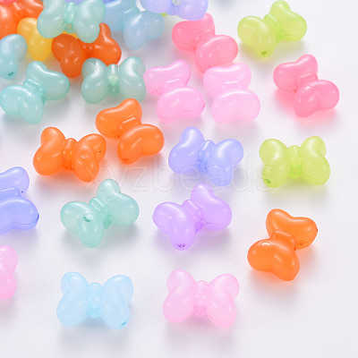 Transparent Acrylic Beads X-MACR-S373-08E-1