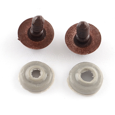 Craft Plastic Doll Eyes Stuffed Toy Eyes DIY-R039-12mm-1