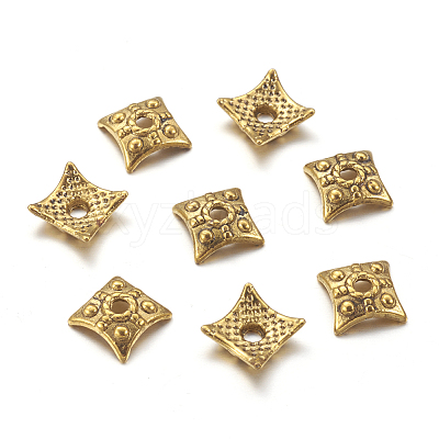 Tibetan Style Bead Caps LS-GLF0573Y-NF-1