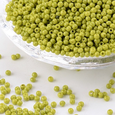 12/0 Grade A Round Glass Seed Beads SEED-Q009-FJX25-1