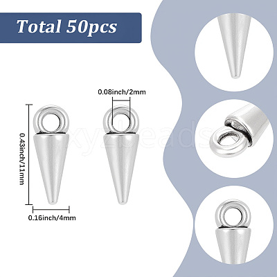 50Pcs Zinc Tibetan Style Alloy Charms FIND-SC0023-89-1
